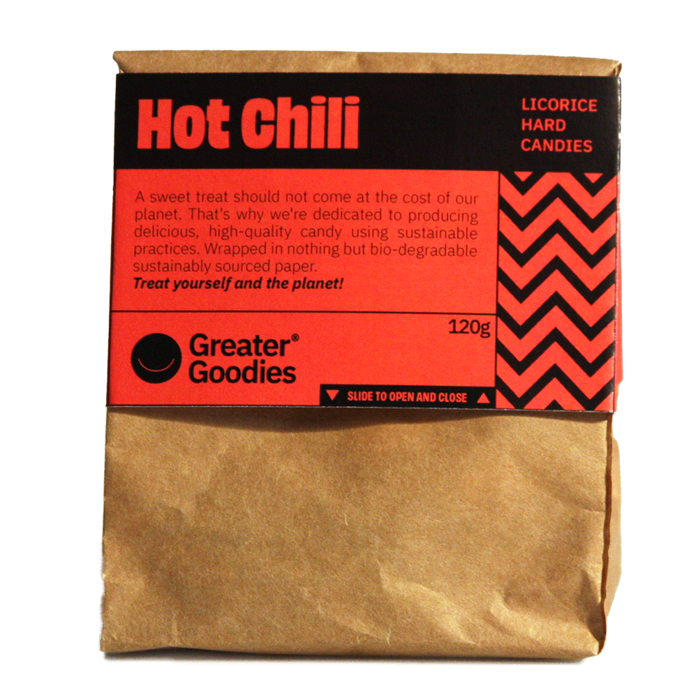 Greater Goodies Hot Chili flavor